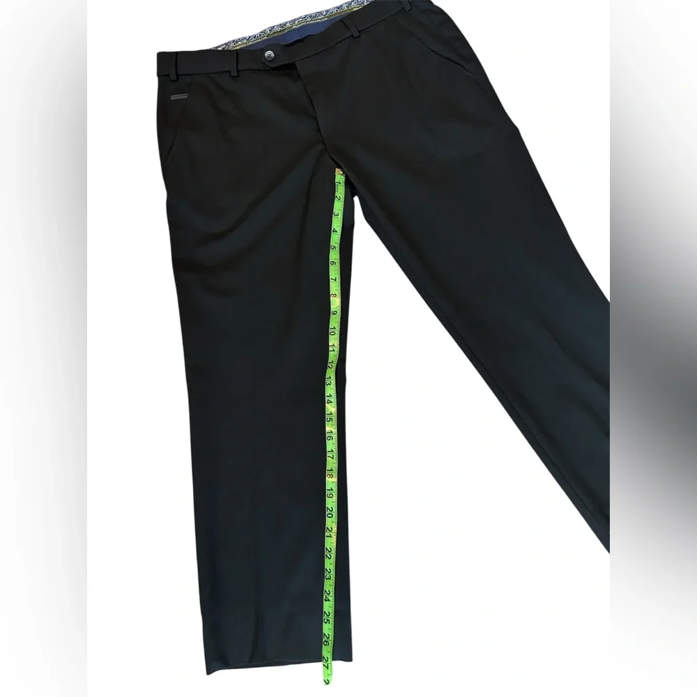 MEYER Men’s European Black Dress Pants